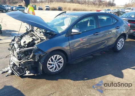 2017 Toyota Corolla Le from USA, damaged, VIN 2T1BURHE4HC801498